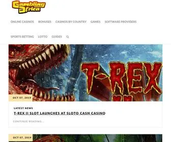 Gamblingafrica.com Screenshot