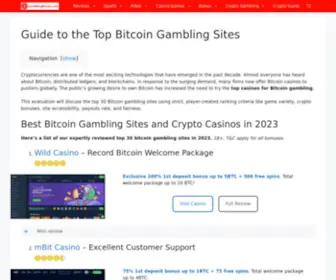 Gamblingbitcoin.com Screenshot