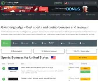 Gamblingjudge.com Screenshot
