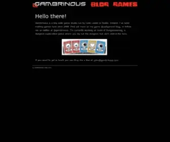 Gambrinous.com(Gambrinous) Screenshot