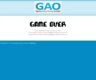 Game-Advertising-Online.com(Game Advertising Online) Screenshot