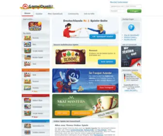 Game-Duell.de(Online-Spiele und Online-Games kostenlos online spielen) Screenshot