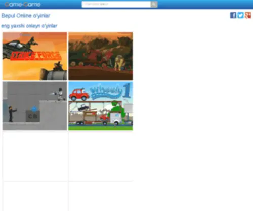 Game-Game.uz(Игры онлайн) Screenshot