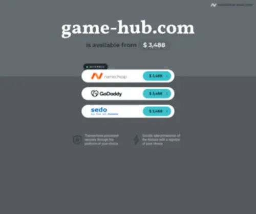 Game-HUB.com(Gaming blog) Screenshot