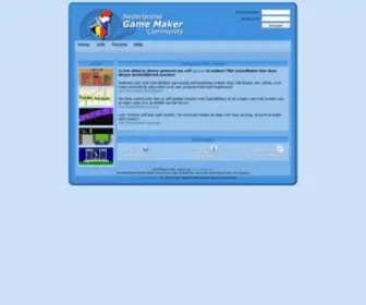 Game-Maker.nl(Leer games maken met GameMaker) Screenshot