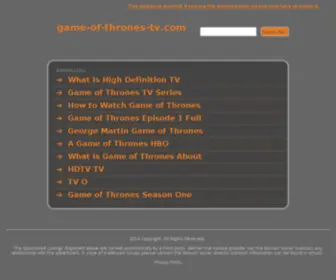 Game-OF-Thrones-TV.com(Game of thrones) Screenshot