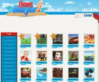 Game-Surfer.com(Cool Games For Kids) Screenshot