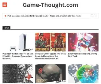 Game-Thought.com(Video Game News this year) Screenshot