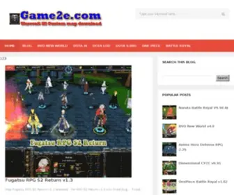 Game2E.com(Game2e blog) Screenshot