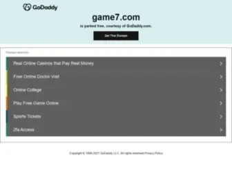Game7.com(Game Seven Shop) Screenshot
