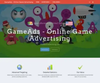 Gameads.net(Online Game Advertising) Screenshot