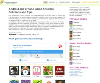 Gameanswers.net(App Quiz Answers and Solutions) Screenshot