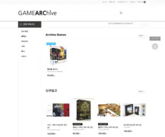 Gamearc.co.kr(Gamearc) Screenshot