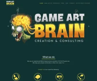 Gameartbrain.com(Game Art Brain Drift Messenger) Screenshot