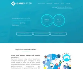 Gamearter.com(Fully automated services for games) Screenshot