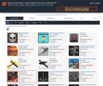 Gameassetdeals.com(Asset Deals for Unity) Screenshot