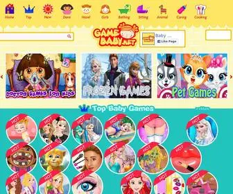 Gamebaby.net(Baby Games) Screenshot