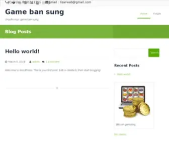 Gamebansung.site(Game bắn súng) Screenshot