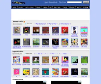 Gamebattery.com(Free online games) Screenshot
