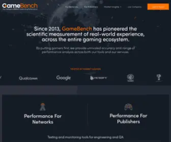 Gamebench.net(The Intelligence Behind Outstanding Performance) Screenshot