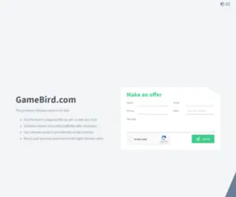 Gamebird.com(Game bird) Screenshot