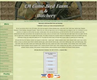 Gamebirdfarm.net(Game Bird Farm) Screenshot