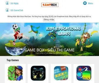 Gamebox.com.vn(Gamebox) Screenshot