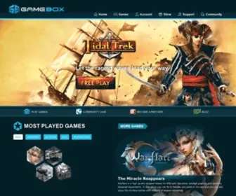 Gamebox.com(GameBox) Screenshot