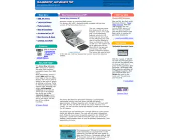 Gameboy-Advance-SP.com(GameBoy) Screenshot