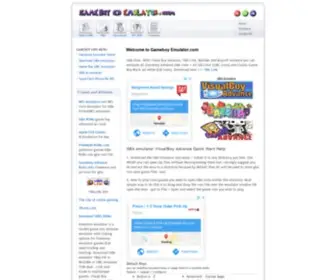 Gameboy-Emulator.com(GAMEBOY EMULATOR) Screenshot