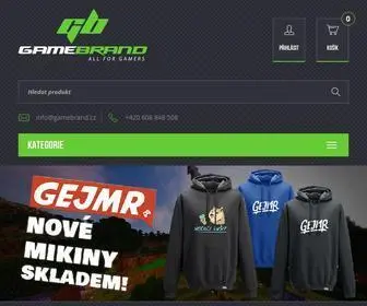 Gamebrand.cz(Gamebrand) Screenshot