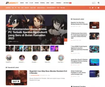 Gamebrott.com(Videogame Portal) Screenshot