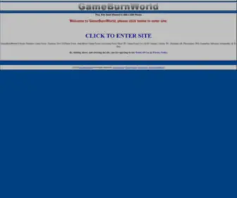 Gameburnworld.com(Cheats, Game Fixes, No-DVD Patches, Trainers, Covers, No-CD Files) Screenshot