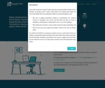 Gamechangerlaw.com(GameChanger) Screenshot