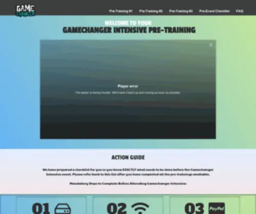Gamechangermembers.com(Gamechanger Intensive) Screenshot