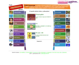 Gameclub24.info(Kreatív flash játékok internet felhasználóknak. Az egyik legnygyobb vjátékválogatás) Screenshot