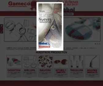 Gameco.com.co(Insumos para la Confeccion) Screenshot