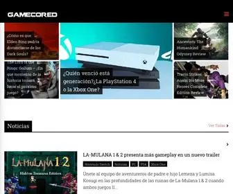 Gamecored.com(Noticias, guías, análisis, videos, trucos) Screenshot