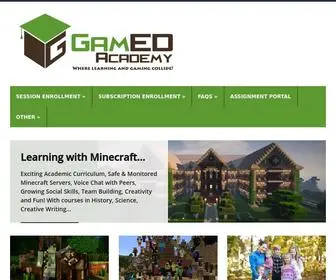 Gamedacademy.com(GamED Academy) Screenshot