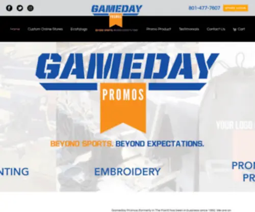 Gameday-Promos.com(Beyond Sports) Screenshot