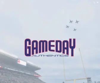 Gamedayauthentics.com(Gameday Authentics) Screenshot