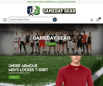 Gamedaygear.com(GameDay Gear) Screenshot