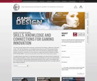 Gamedegree.com(UAT's Bachelor of Arts in Game Design) Screenshot