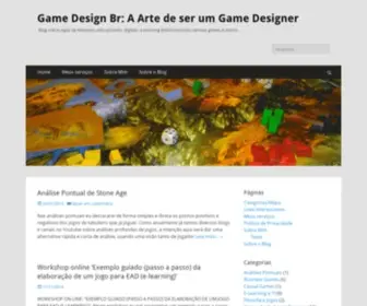 Gamedesign.com.br(Game Design Br) Screenshot