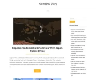 Gamedevdiary.com(Contact Support) Screenshot