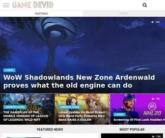 Gamedevid.com(GDV) Screenshot