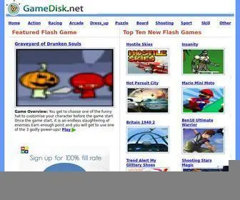 Gamedisk.net(Free online arcade games) Screenshot
