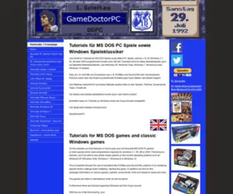 Gamedoctorpc.de(DOS Spiele) Screenshot