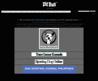 Gamedogped.com(GameDogPed online database) Screenshot