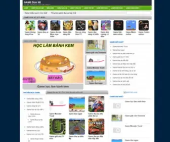 Gameduaxe.net(GAME DUA XE) Screenshot